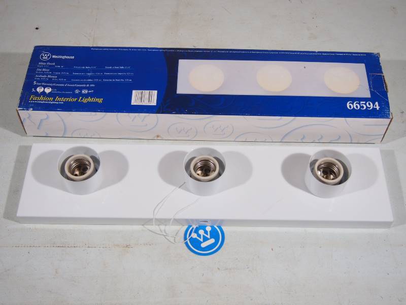 lot 176 image: 2- Westinghouse 3 Light Bars