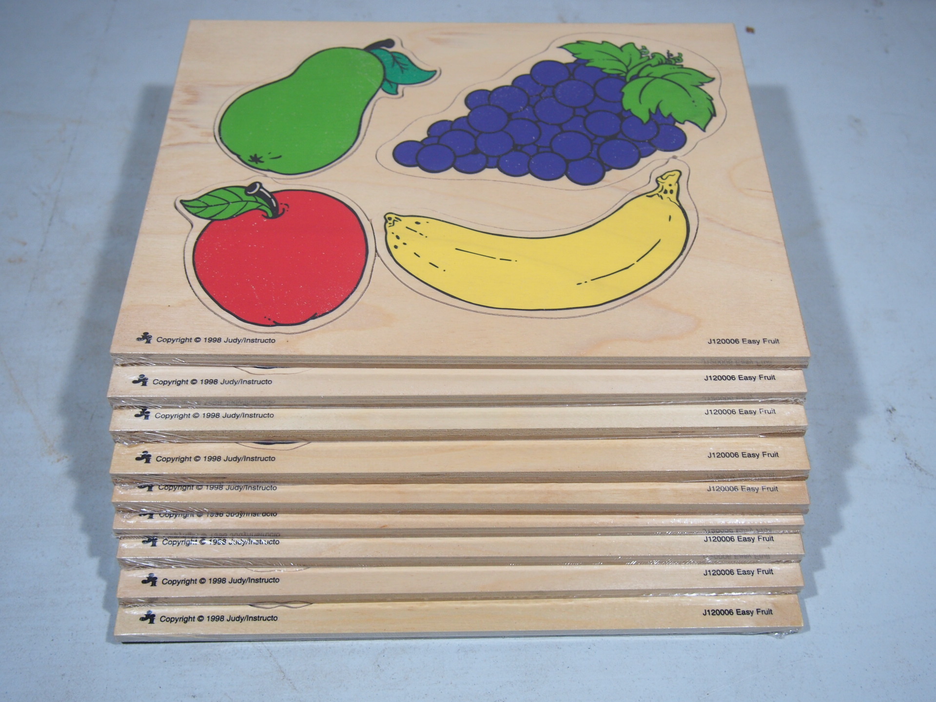 lot 97 image: Lot of 10 NEW Wood Puzzles