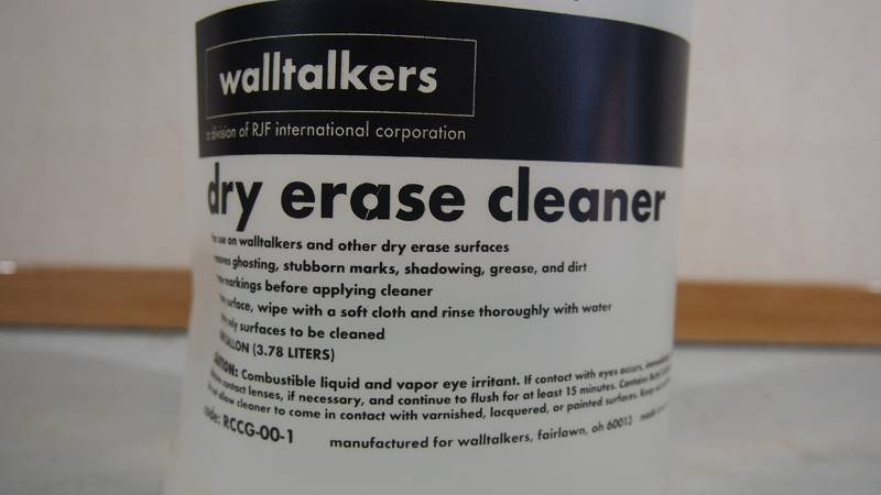 lot 68 image: 2Gallon of Walltalkers Dry Erase Cleaner