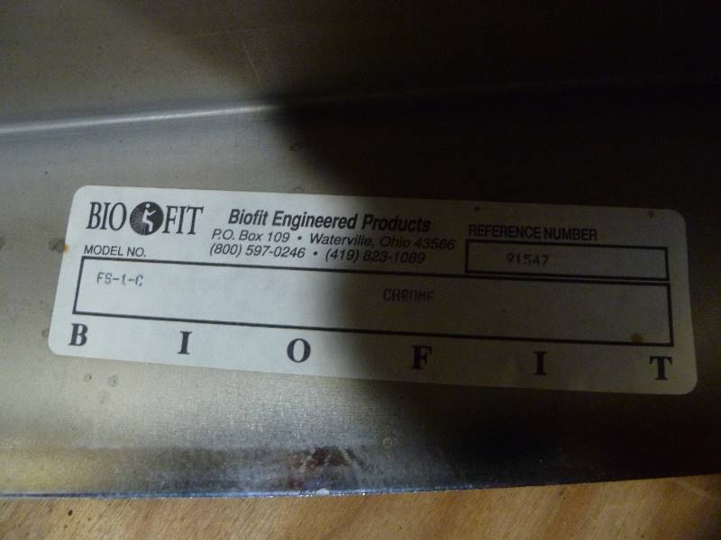 lot 185 image: Bio Fir Industrial Adjustable Foot Rest