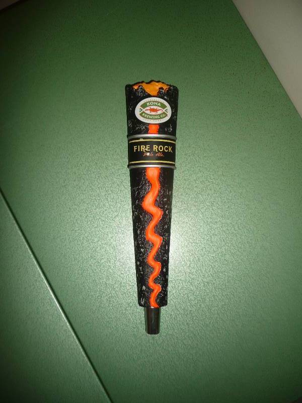 Kona Fire Rock Pale Ale Tap Handle - Very Cool Tap