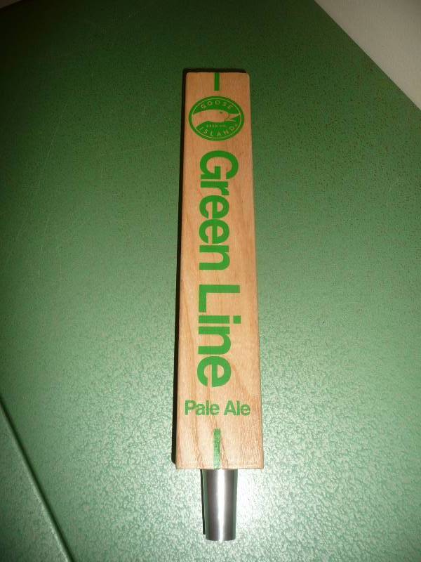 Goose Island - Green Line Tap Handle