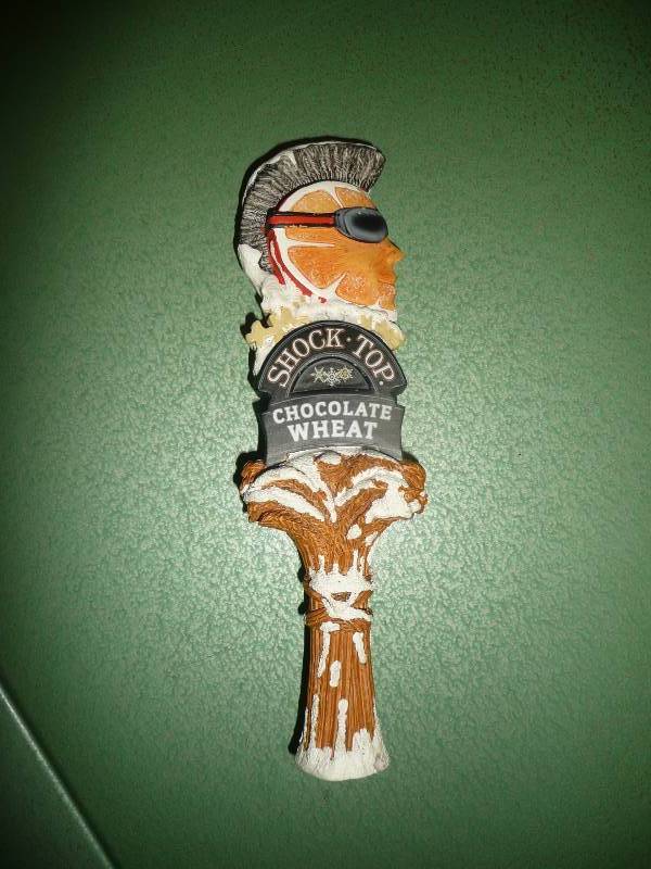 SHOCK TOP Chocolate Wheat Tap Handle