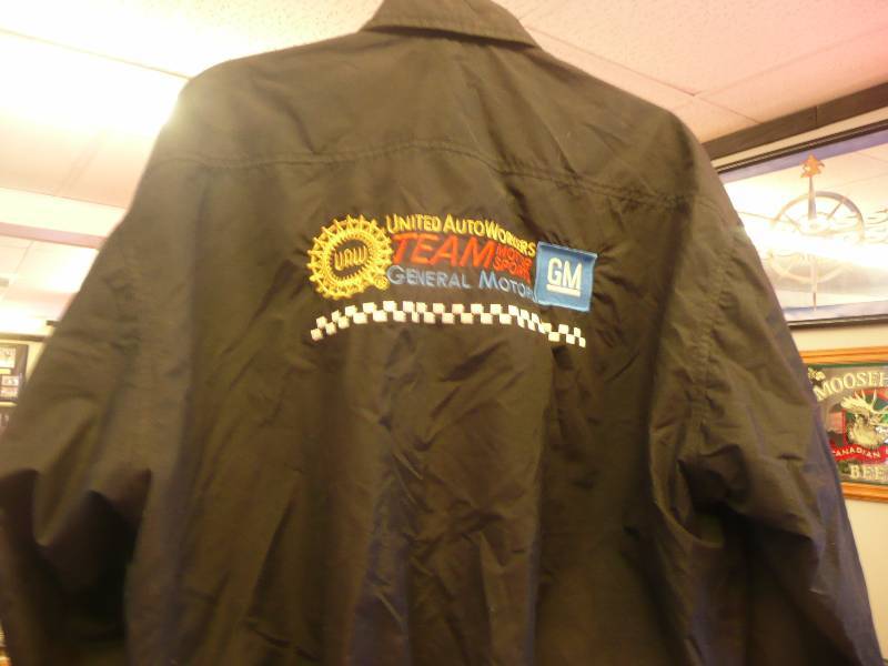 Genuine GM United Auto Workers Jacket - Made In USA - The Real Deal - Size, Large