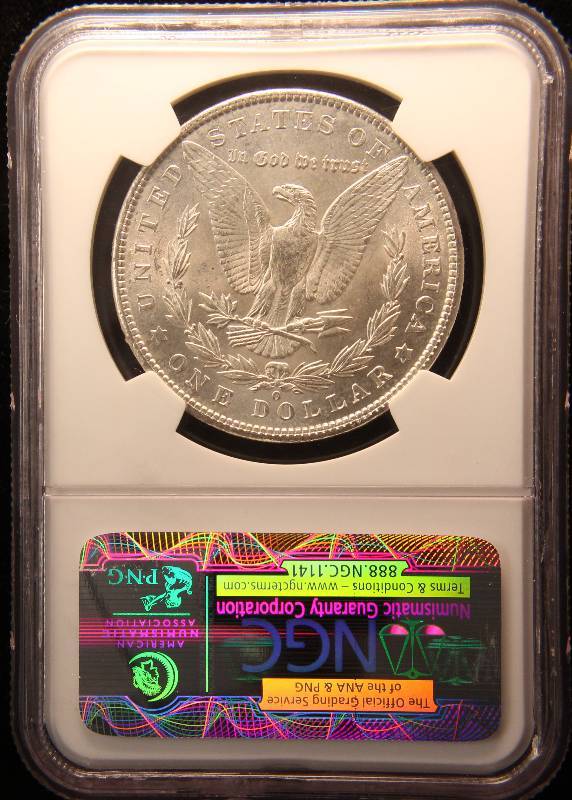 1902-O MORGAN SILVER DOLLAR MS64 NGC