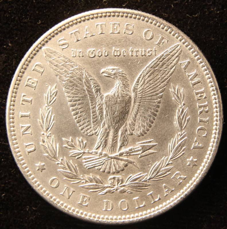1896 MORGAN SILVER DOLLAR UNC