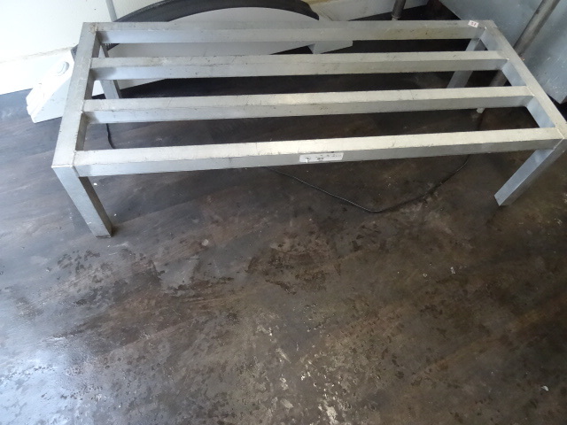 Aluminum dunnage rack. 48 x 20 x 12...