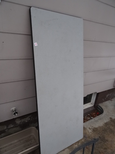 30 x 72 table top. No base...