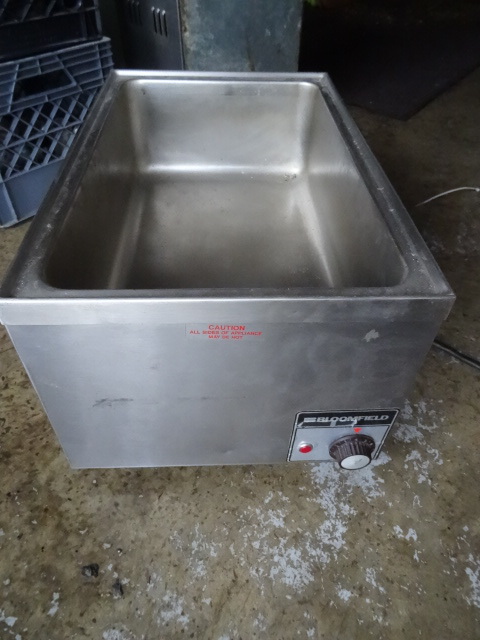 Bloomfield hot hold food warmer. Wo...
