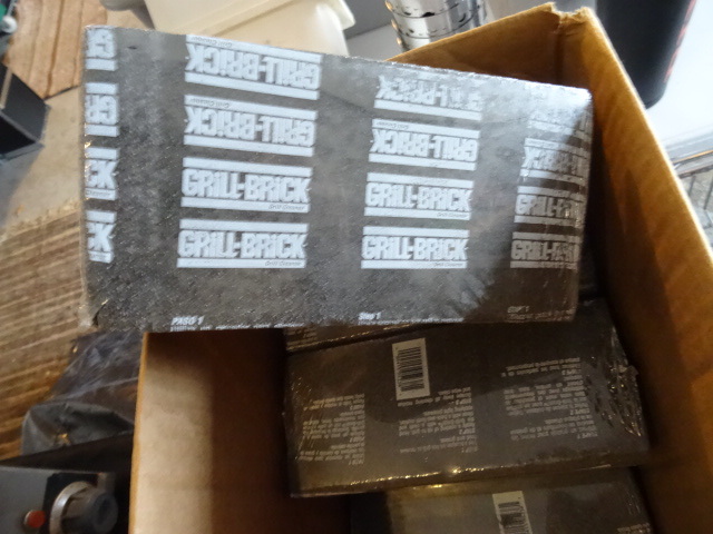 7 new grill bricks...
