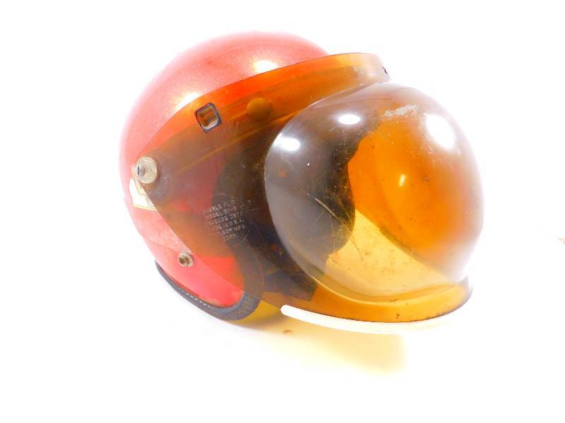 lot 36 image: Vintage Motorcycle Helmet
