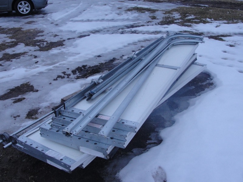 2  Insullated Garage Doors