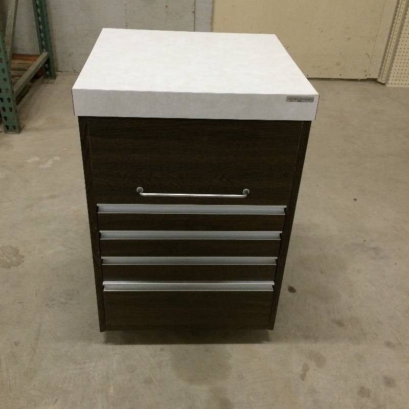 lot 36 image: Oh My I Sorry Everyone I MUST Have This Amazing Dental Cabinet Cart Mobile Wheeled Media Stand With Sliding Top Power Source Plus 4 Storage Drawers - Perfect For Organizing Crafting OR Jewelry Or Make Up Hair Appliances & Accessories