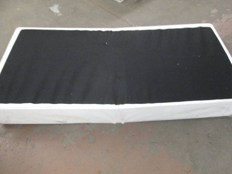 folding cot new but has been mishan...