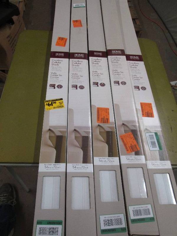 5 home decorators cordless cellular...