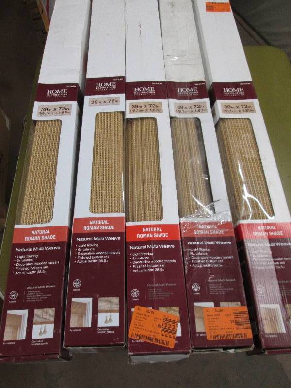 5 home decorators natural roman sha...