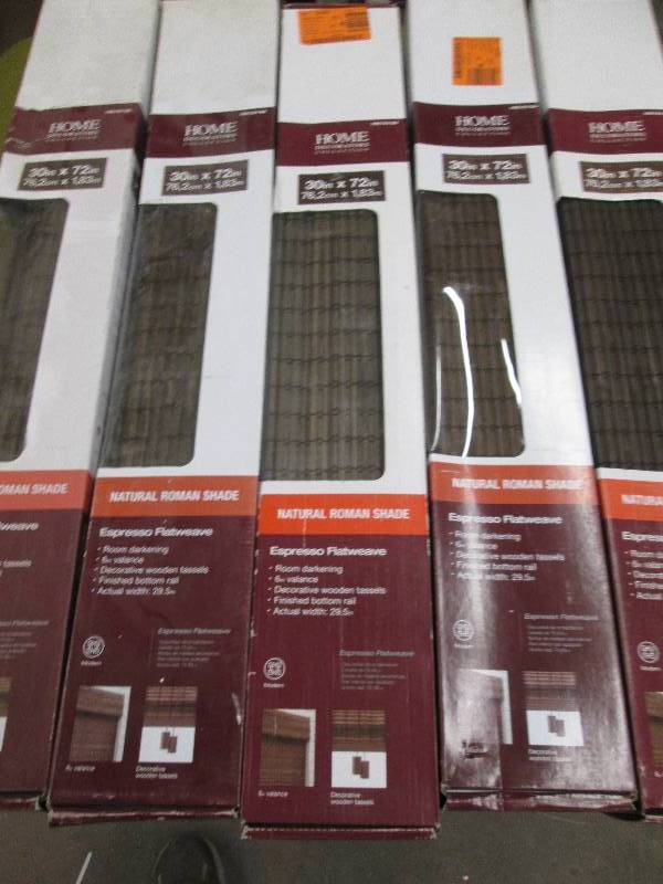 5 home decorators natural roman sha...