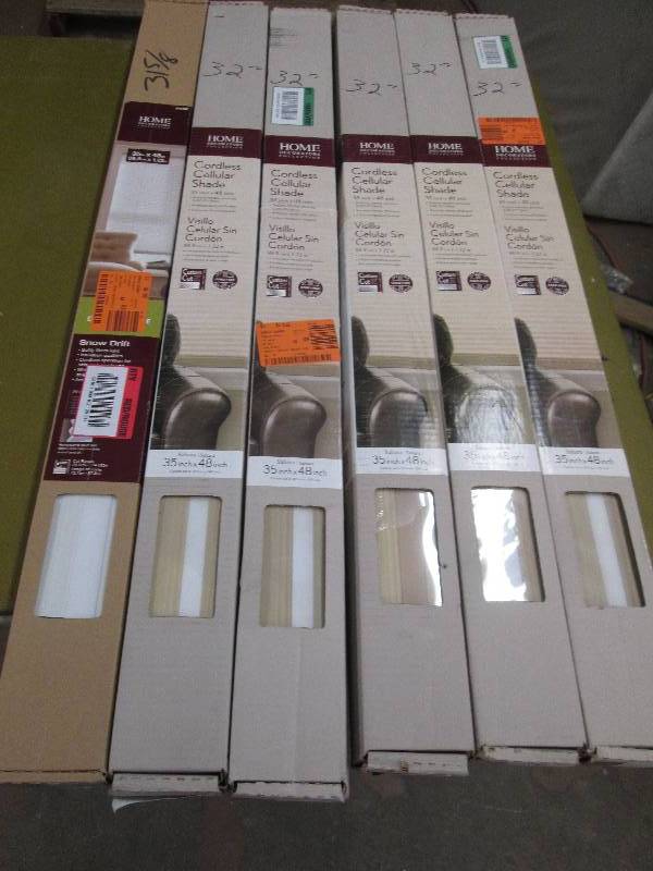 6 home decorators cordless cellular...