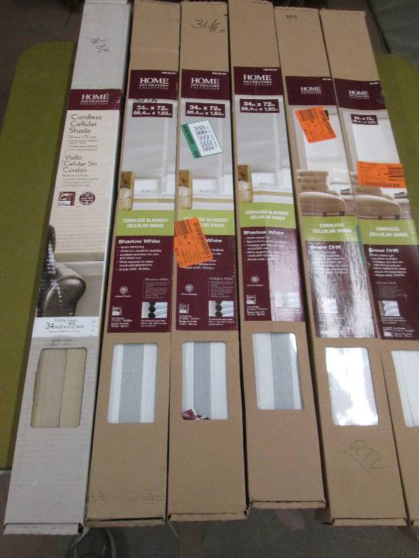 6 home decorators cordless cellular...
