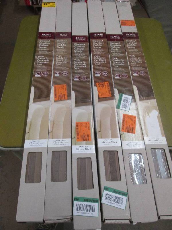 6 home decorators blackout cordless...
