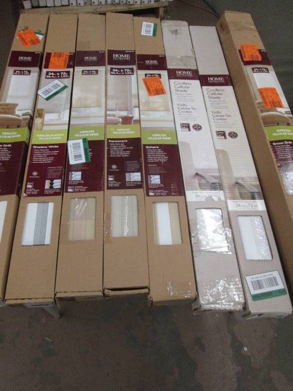9 home decorators 34x72  shades, ...