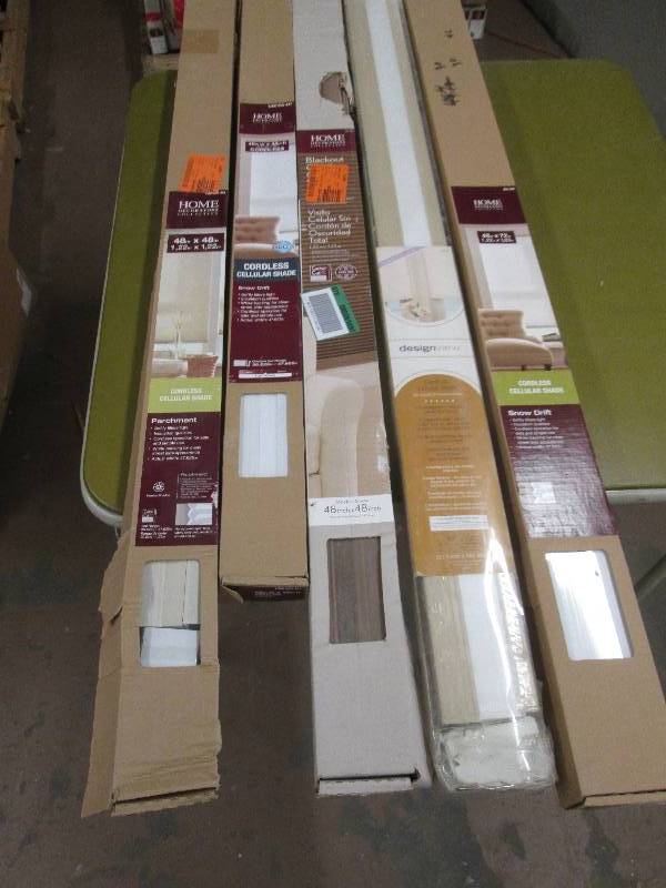 5 home decorators cordless cellular...