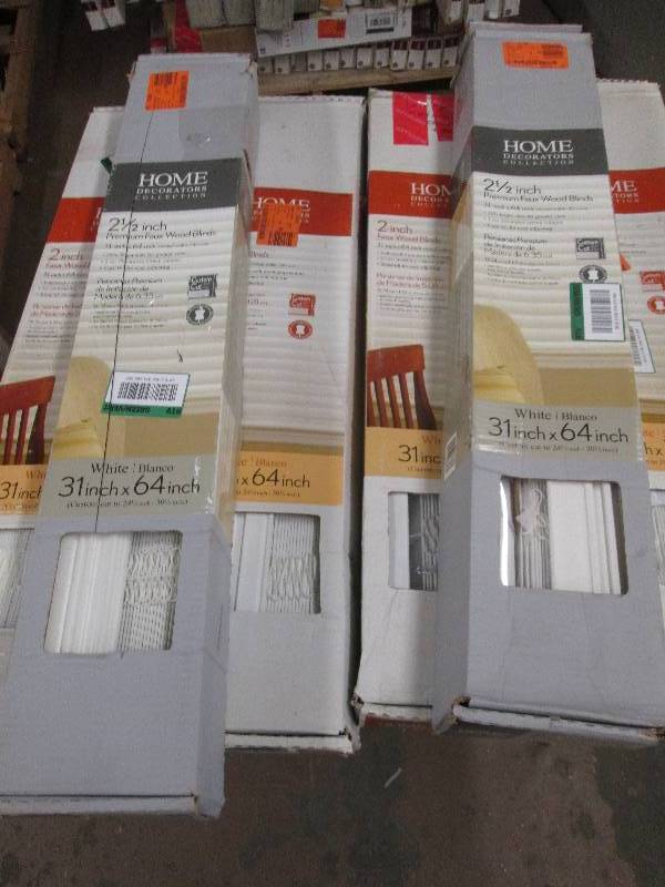 6 home decorators faux wood blinds ...