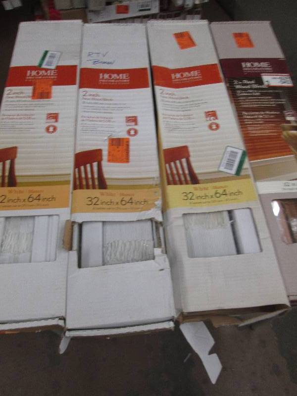 4 home decorators faux wood blinds ...
