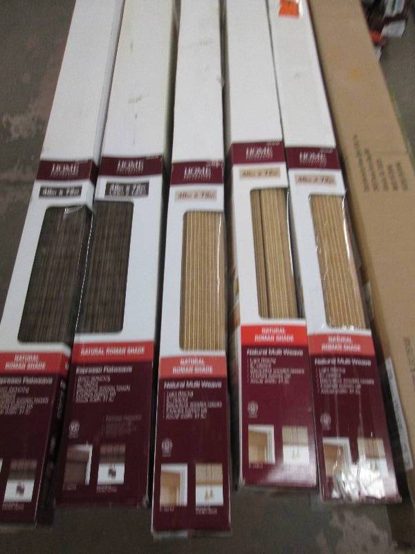 6 home decorators natural roman sha...