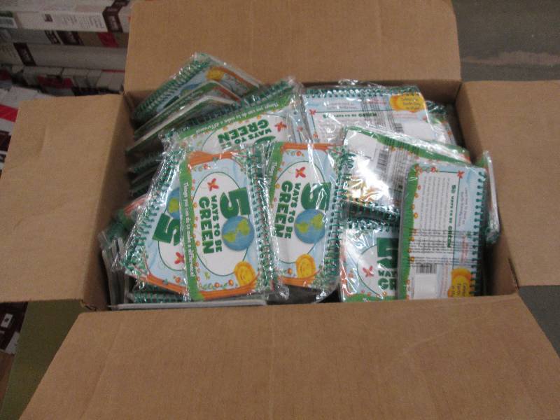 box full of 50 way to be green litt...