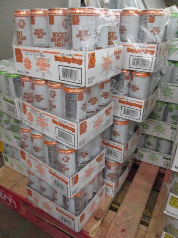4 cases of 1212oz cans of rocky mo...