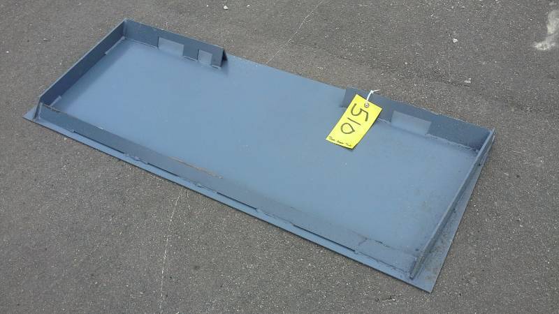 Blank Push Plate (Skid Steer)