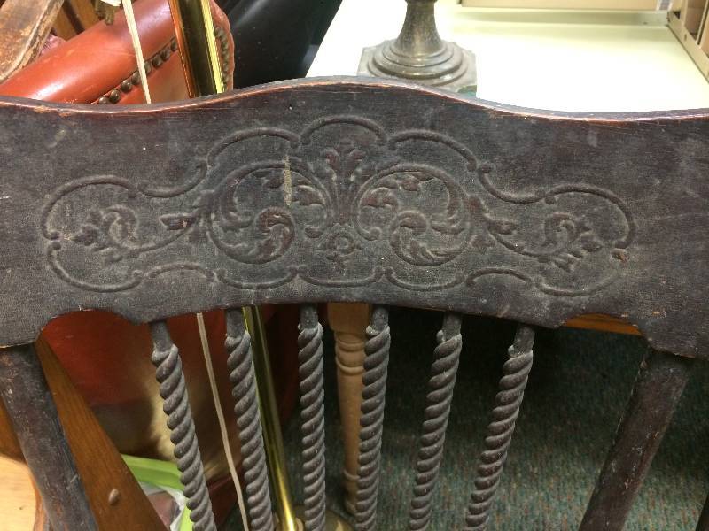 lot 44 image: Antique Wooden Chairs