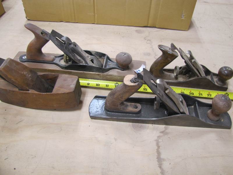 lot 38 image: Vintage Wood Planers