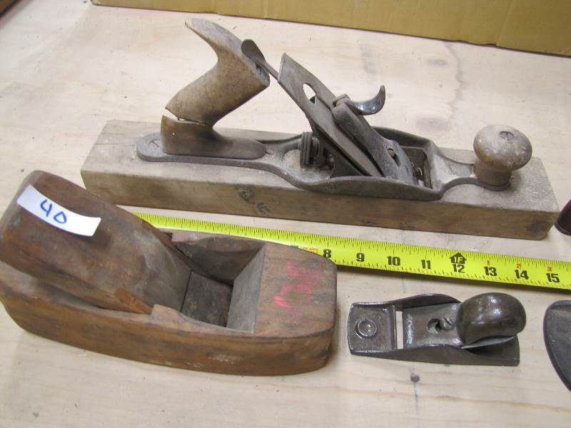 lot 40 image: Vintage Wood Planers