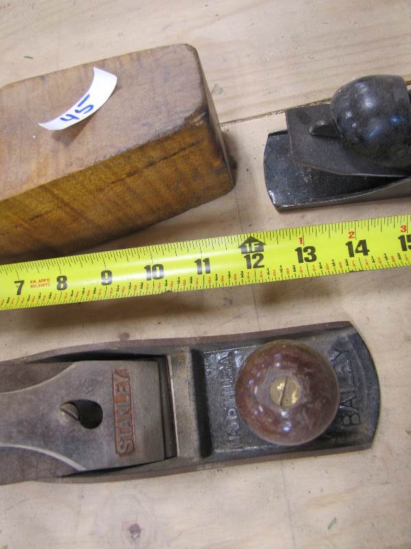 lot 45 image: Vintage Wood Planers