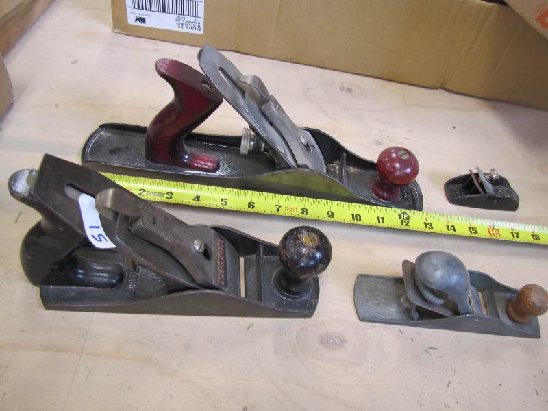 lot 51 image: Vintage Wood Planers