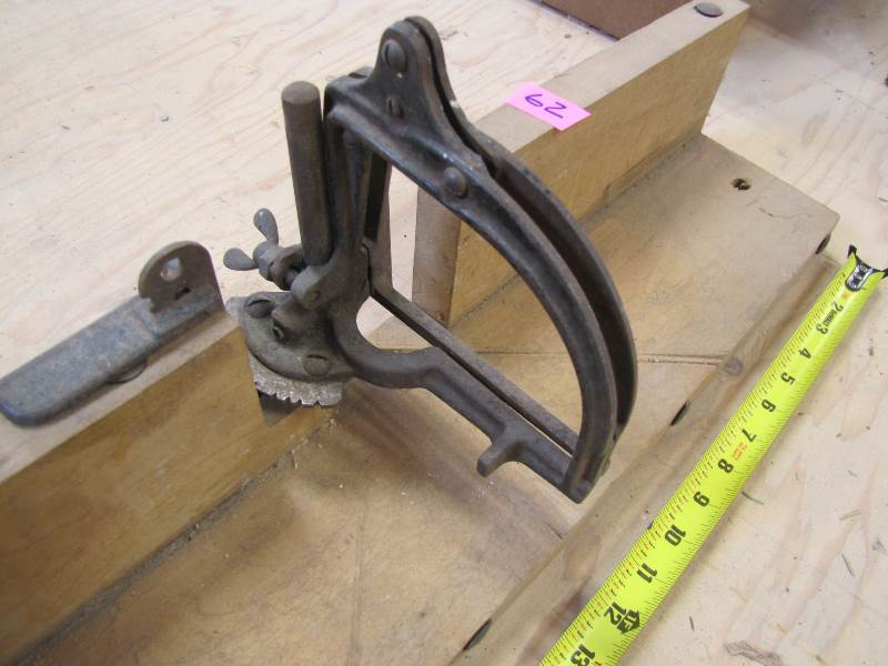 lot 62 image: Miter Box