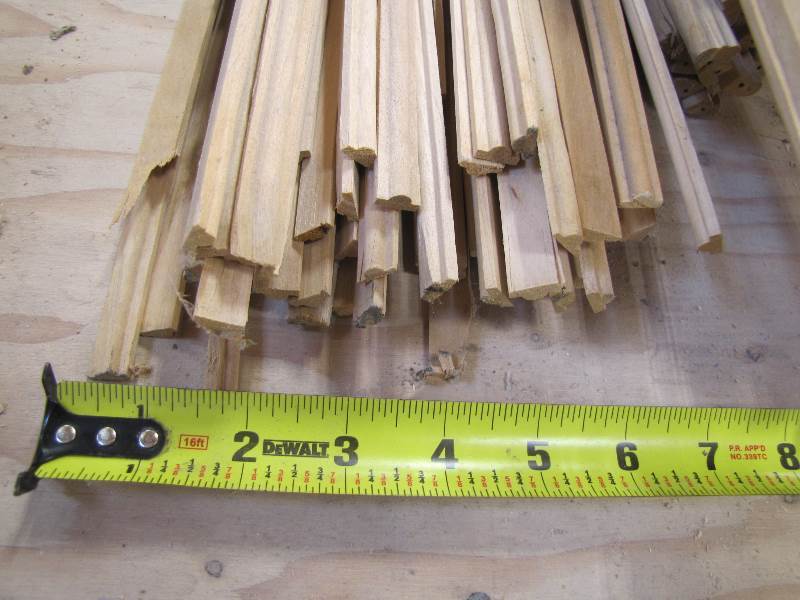 lot 40 image: Lot of Cabinet Door Mouldings