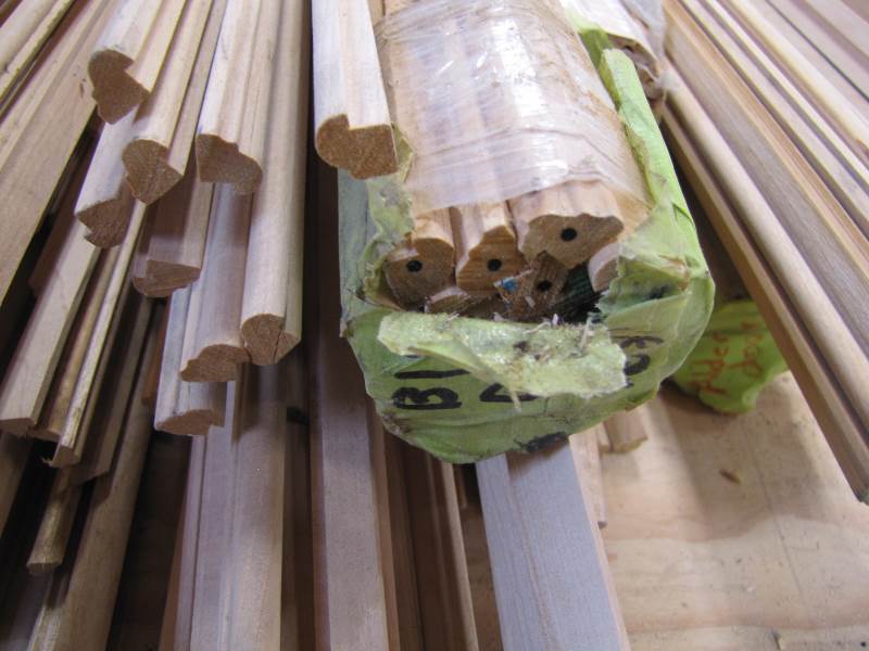 lot 41 image: Lot of Cabinet Door Mouldings