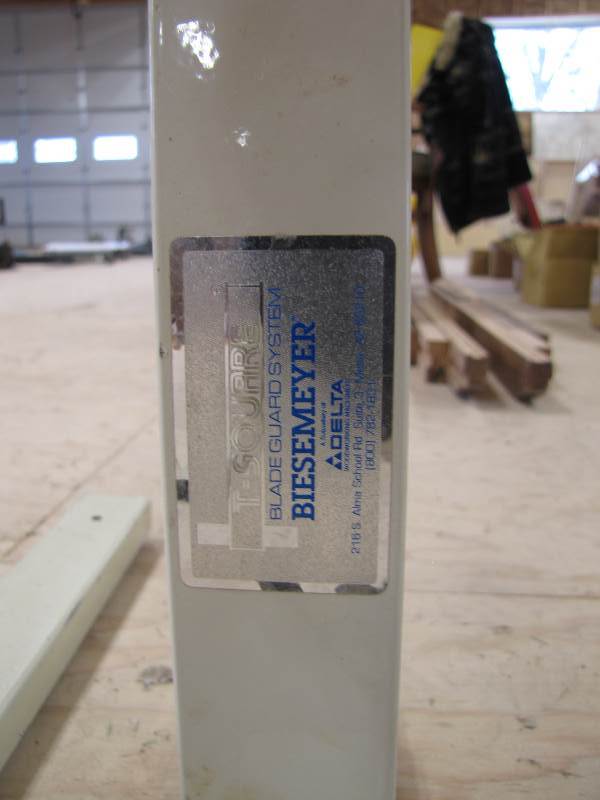 lot 18 image: Ceiling Mount Saw Guard