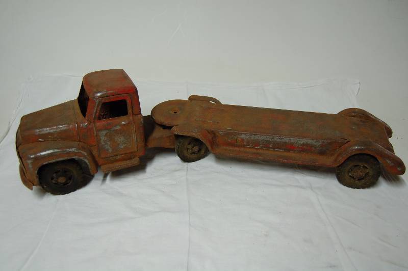 Vintage Metal Fire Truck