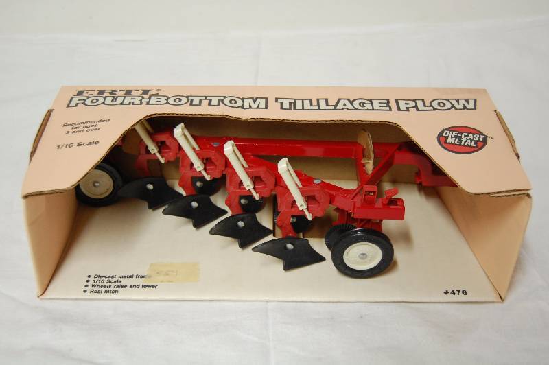 Die-Cast Four Bottom Tillage Plow