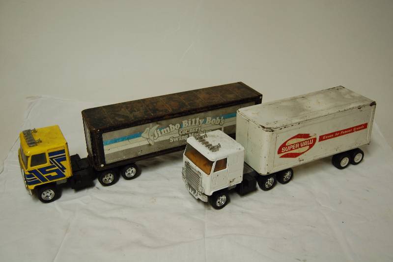 Toy Semi Trucks and Trailers