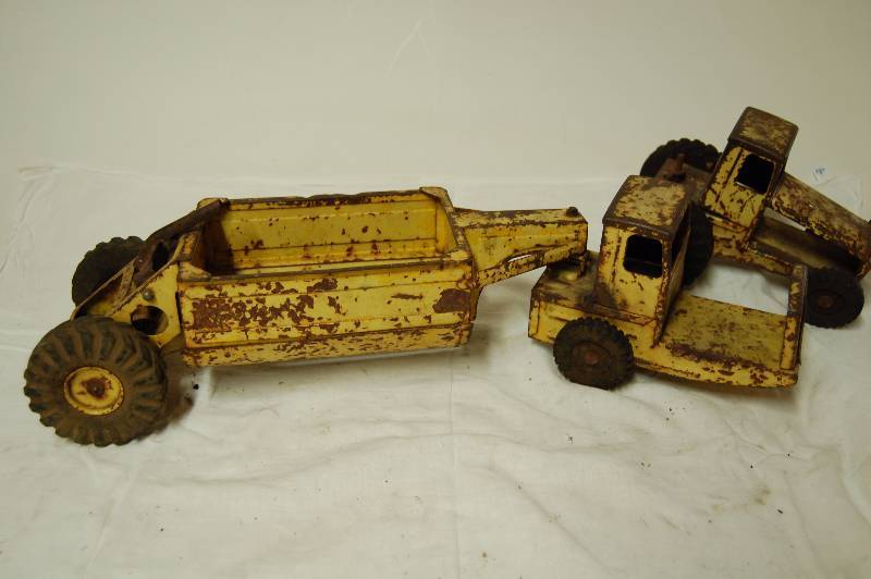 Toy Metal Earth Mover and More
