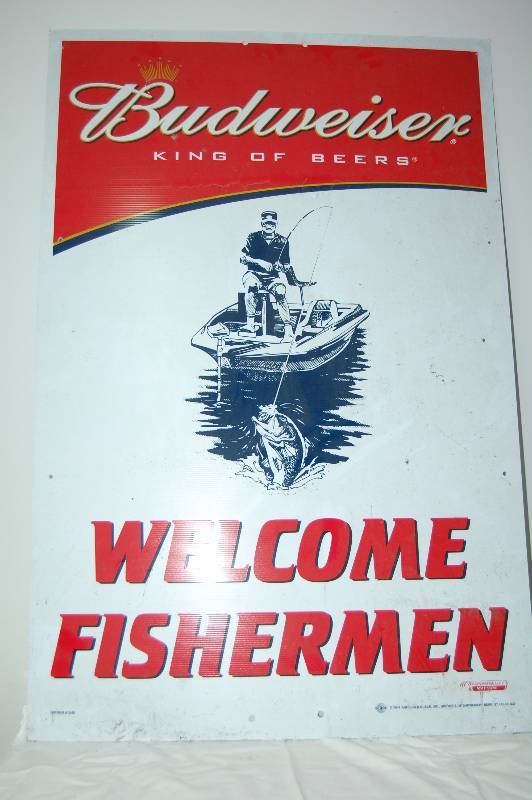 Plastic Beer Sign