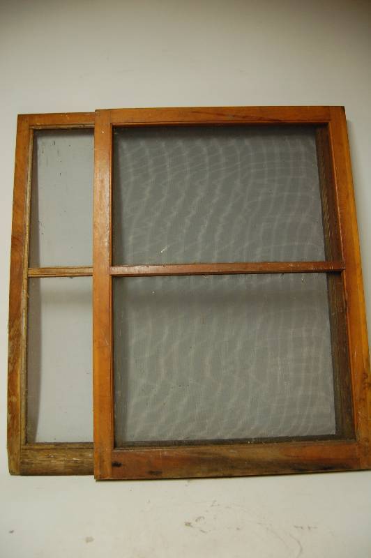Wood Framed Screens