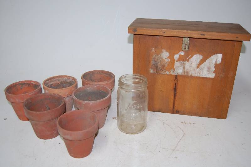 Collection Box and Planters