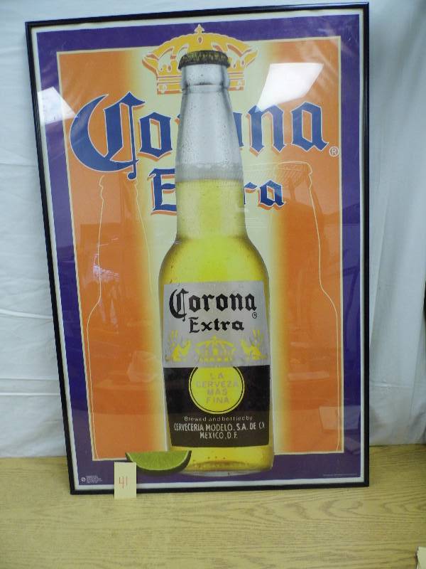 Corona Framed Poster