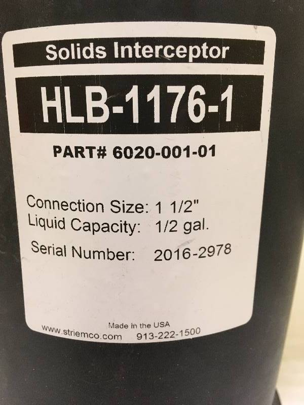 lot 53 image: Building Surplus Solids Interceptor